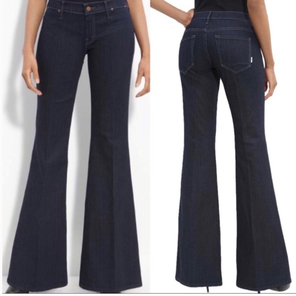 ✨MOTHER✨ The Curfew Dark Wash Bell Bottom Flare Jean 29, EUC.
